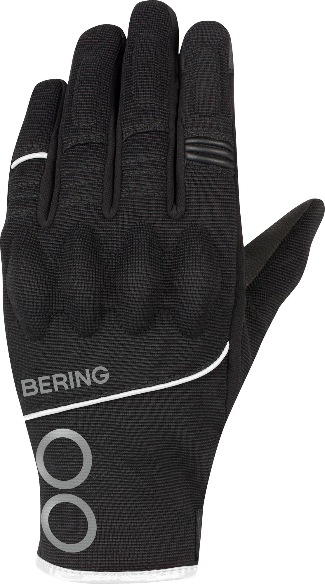 Bering Nassau Motorcykelhandsker Sort/hvid L Figur 3