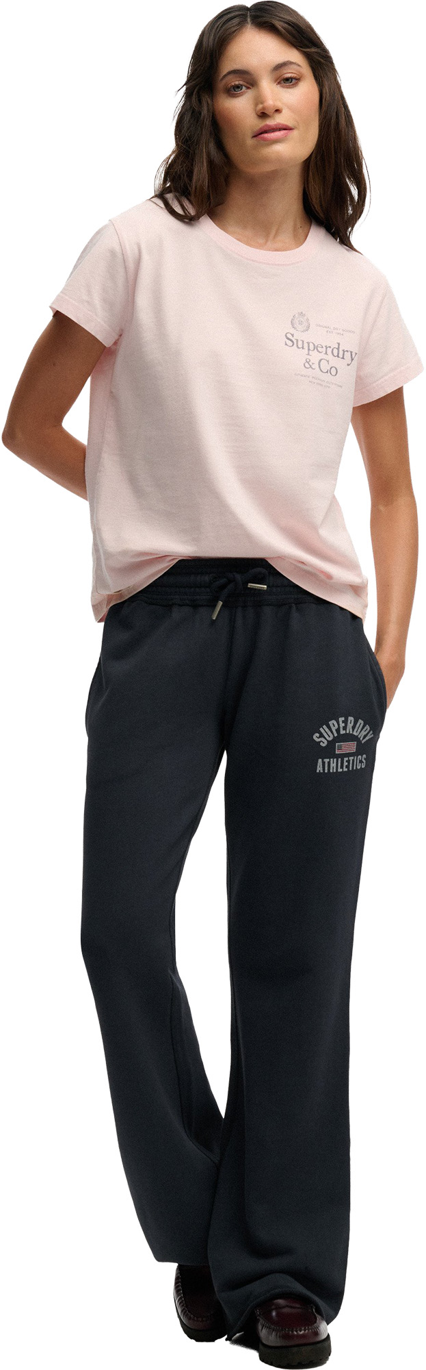 Superdry & Co Luxe Casual Classic Tricou pentru femei roz 8 Figura 3