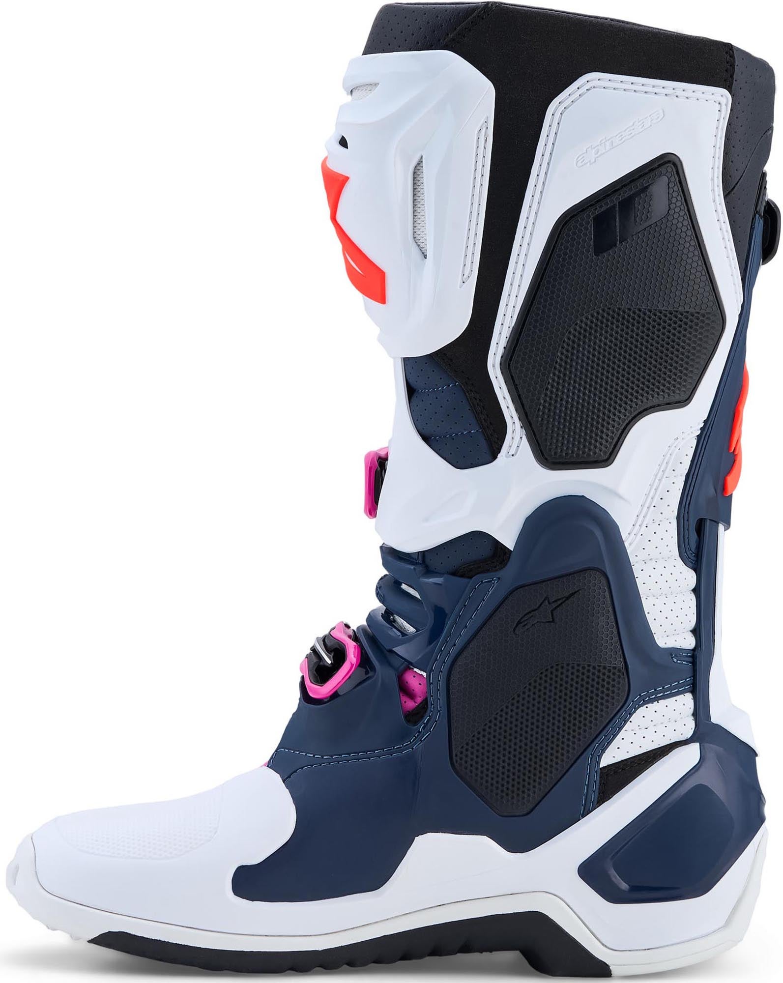 Alpinestars Tech 10 Supervented 모토크로스 부츠 검정/흰색/퍼시아 10 (44,5) 그림 6