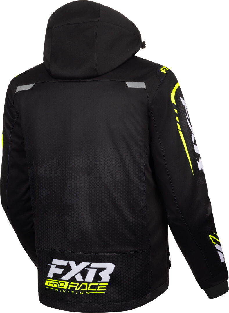 FXR RRX 2025 Veste de motocross imperméable Noir/Blanc/Jaune XL Figure 2