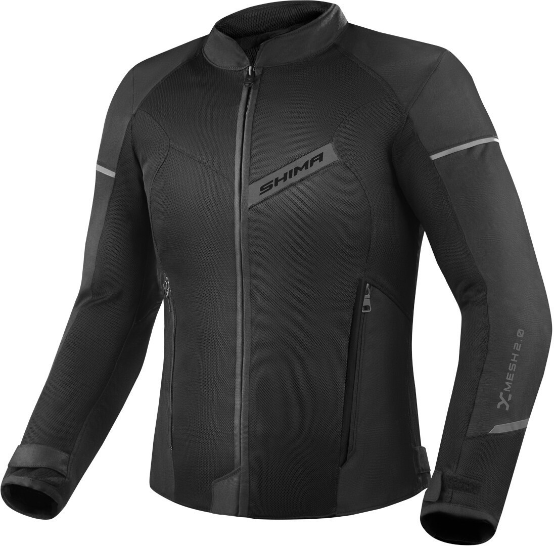 SHIMA X-Mesh 2.0 Motorcycle Textile Jacket black/dark grey L Figure 1