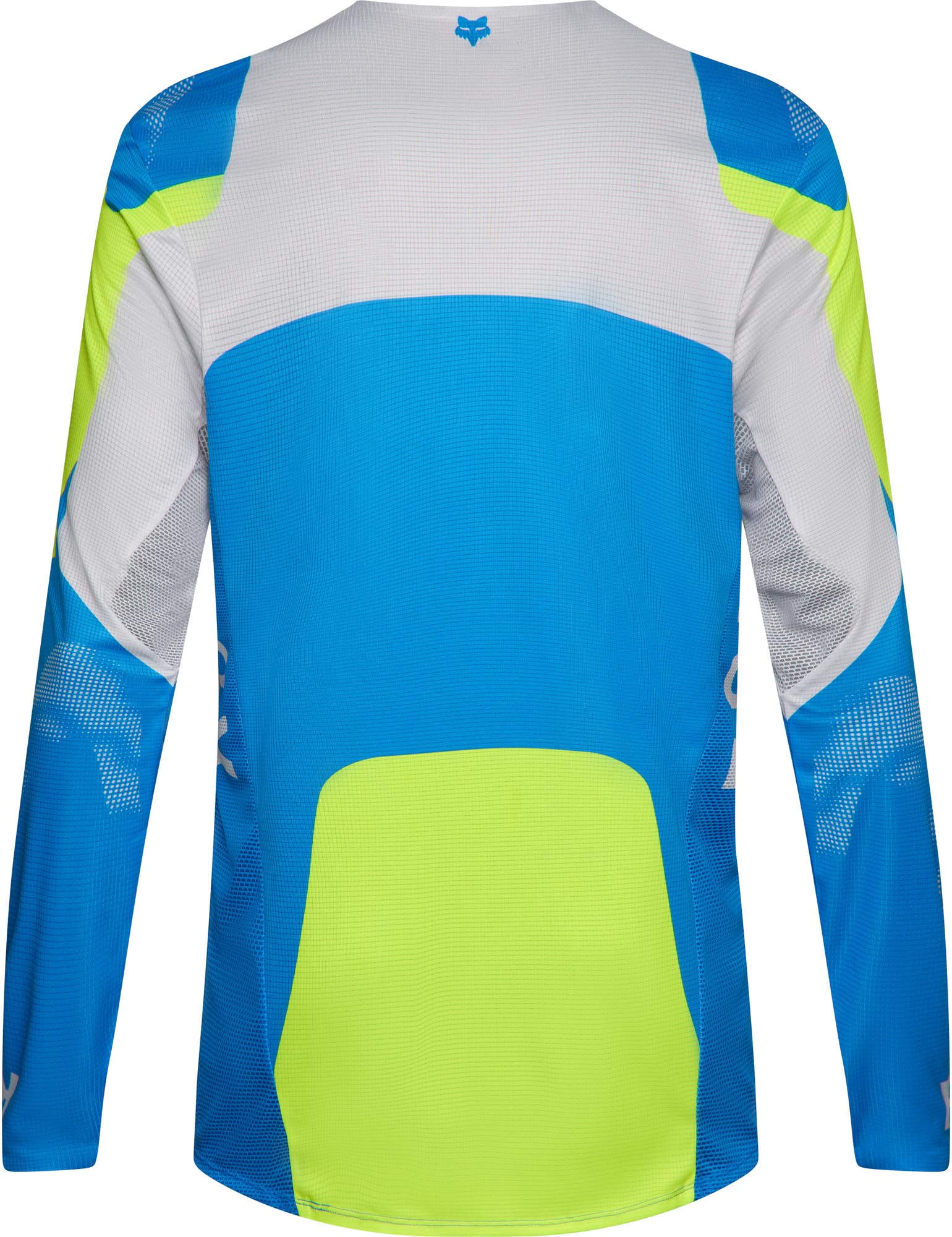 FOX Flexair Tactile Camisa de Motocross azul/branco/neon-amarelo 2XL Figura 2