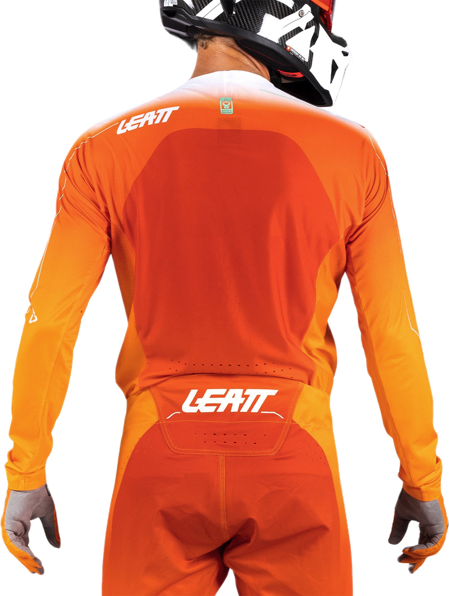Leatt Moto 5.5 UltraWeld V26 Maillot de motocross orange/jaune 2XL Figure 4