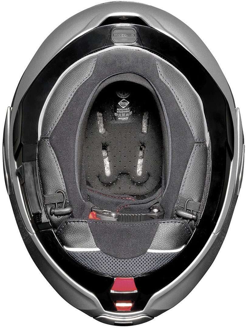 Nolan N100-5 Consistency N-Com Casque Noir/Blanc/Rouge/Vert M (58) Figure 3