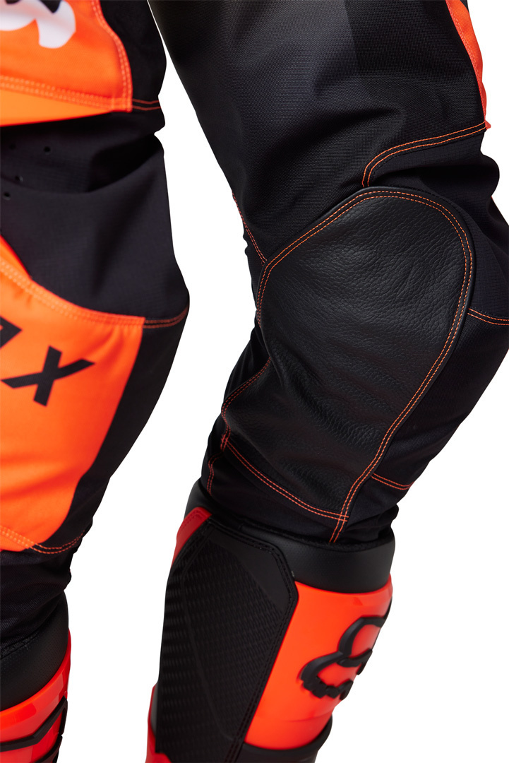 FOX 180 Leed Calça Motocross Laranja 32 Figura 3