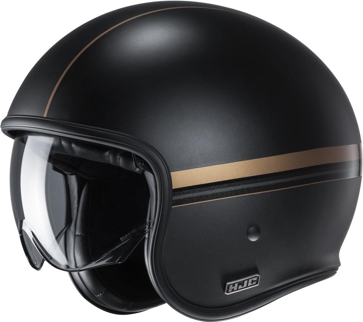 HJC V30 Equinox Casco jet nero/oro XL (61/62) Figura 1
