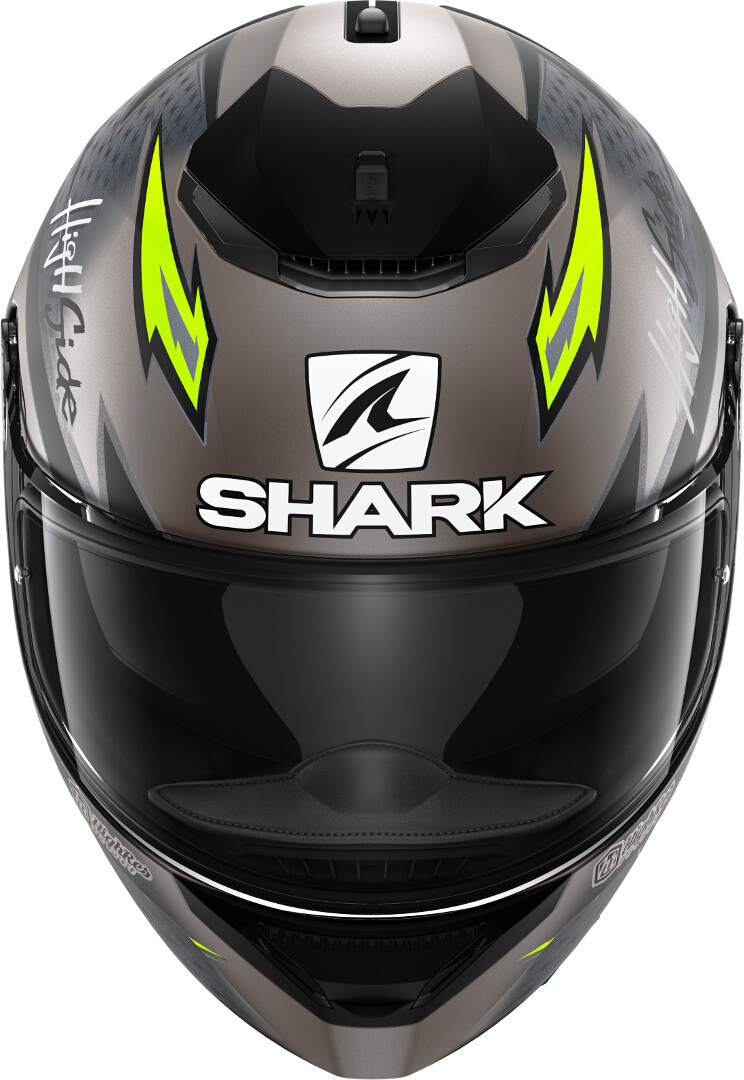 Shark Spartan Adrian Parassol Mat Casque anthracite/vert S (55/56) Figure 2
