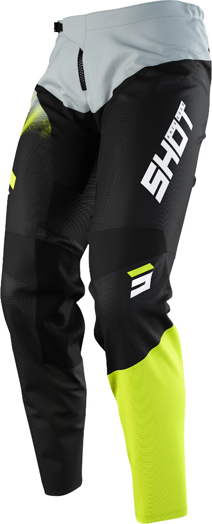 Shot Devo Versus Motocross Byxor svart/gul 40 Figur 1