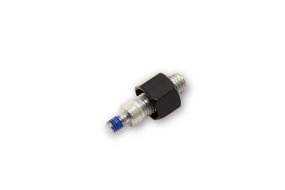 HIGHSIDER Spiegeladapter M10 x 1.25 mm auf M6, schwarz Figura 2