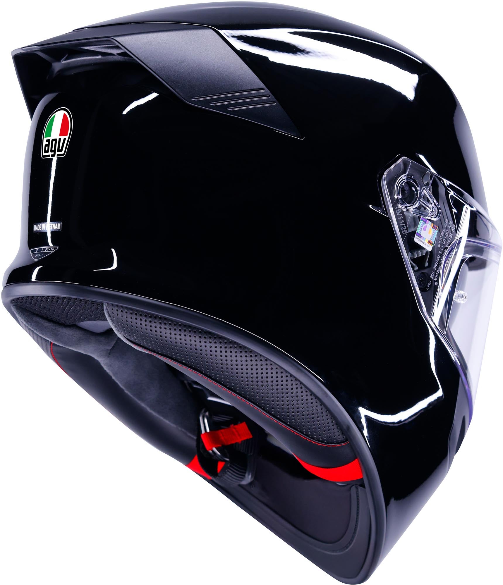 AGV K5 Mono Helm schwarz L (59/60) Abbildung 6