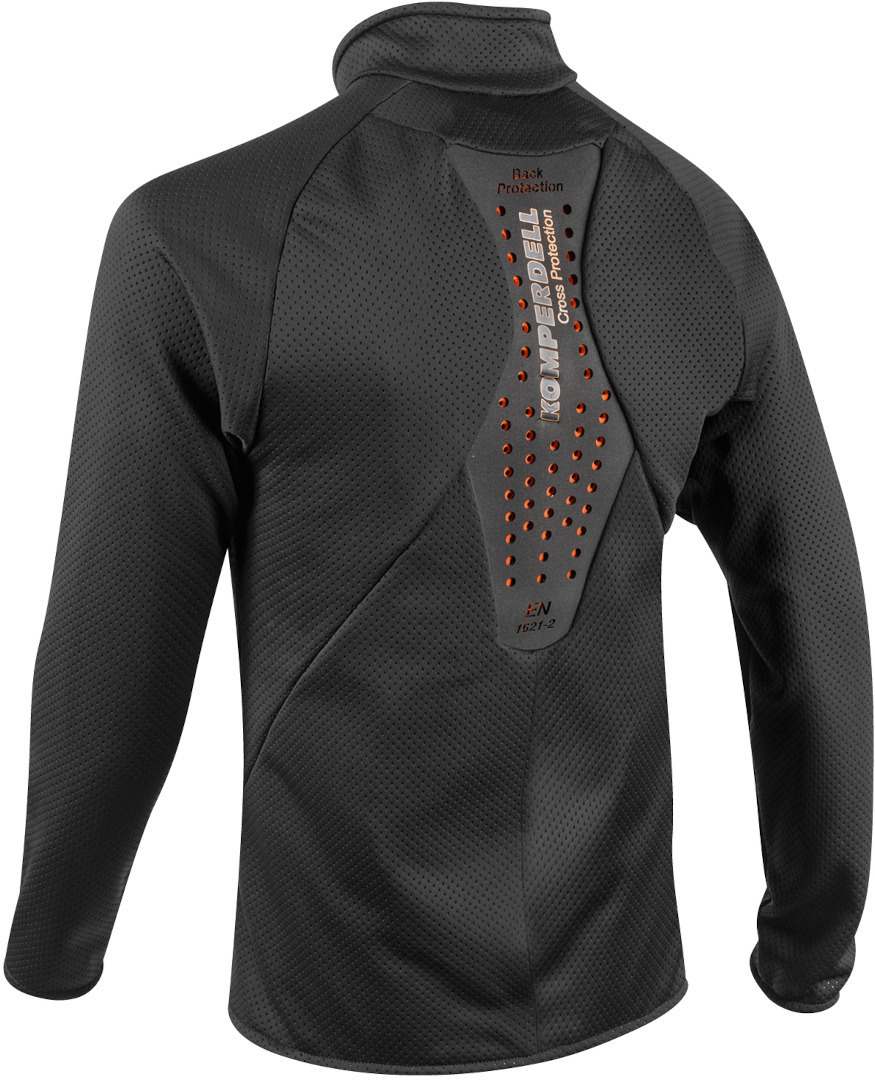 Komperdell Full Zip Sweater Protector Jacket black/orange M Figure 2