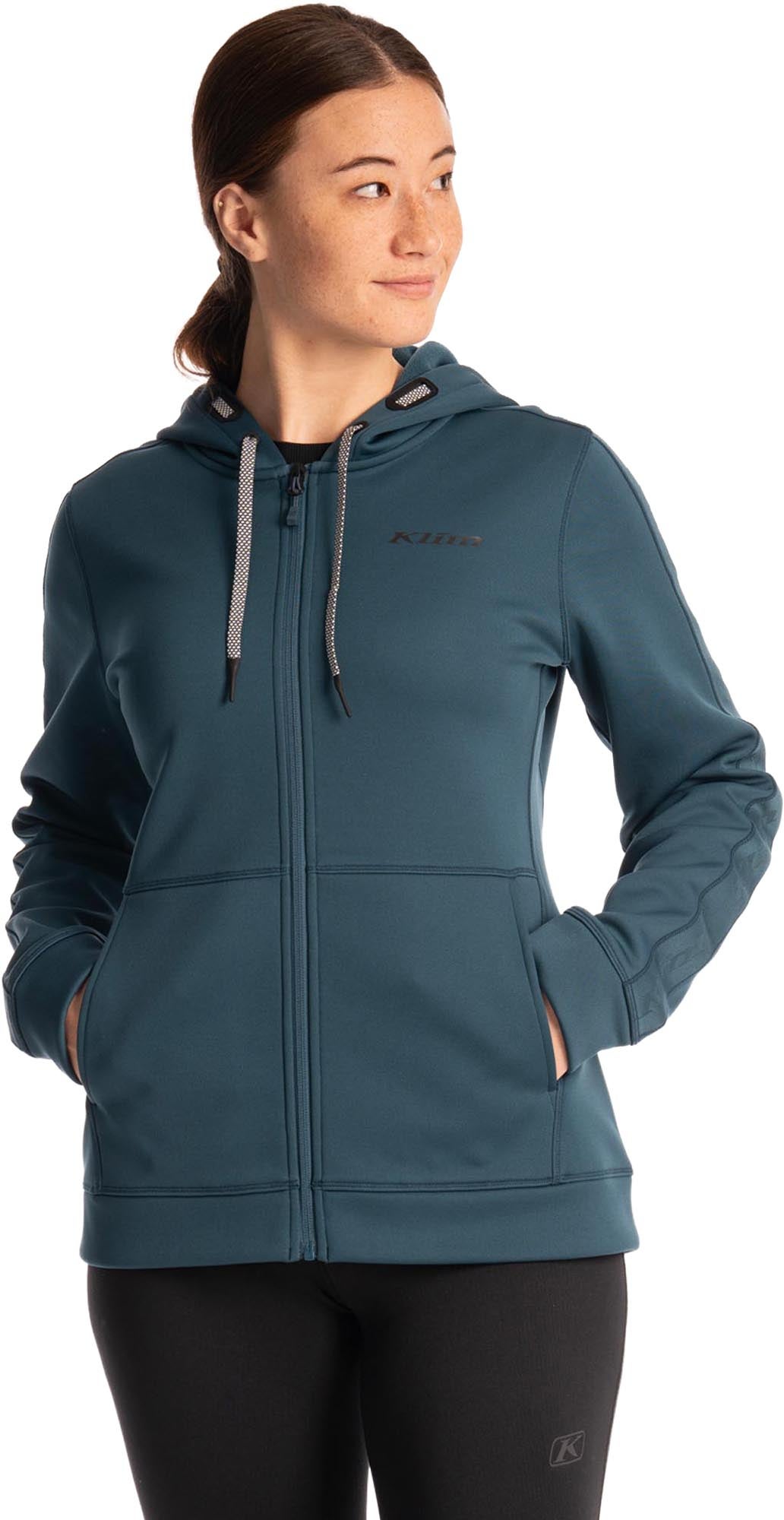 Klim Aster Park Dames Zip Hoodie blauw S Figuur 2