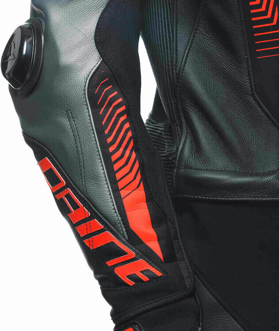 Dainese Laguna Seca 5 2.0 Two Piece Motorcycle Leather Suit black/grey/red 54 Figure 11