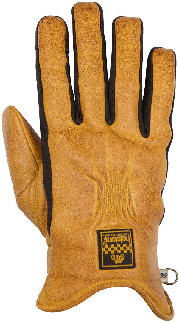Helstons Benson Motorradhandschuhe gold 13 Abbildung 1