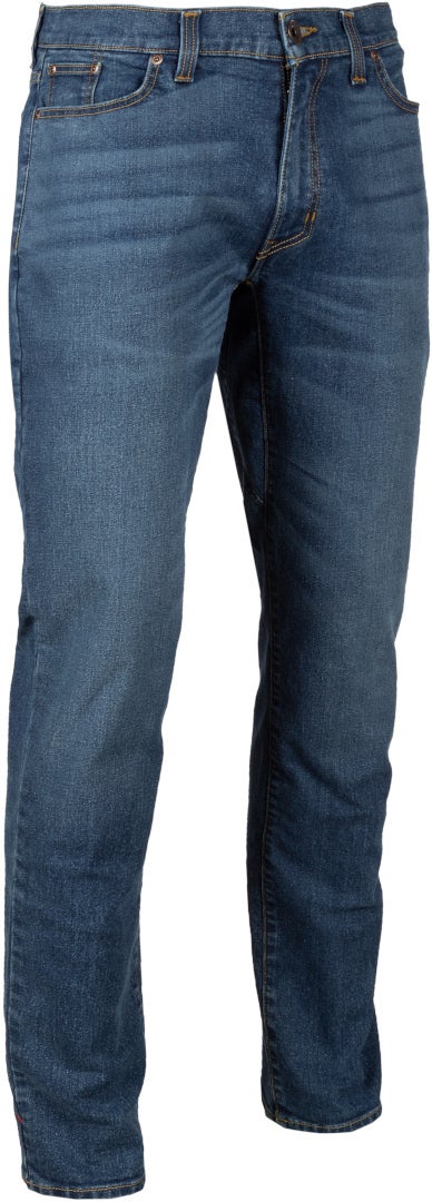 Klim K Forty 3 Tapered Stretch Denim Motorcycle Jeans blue Short 33 Figure 3