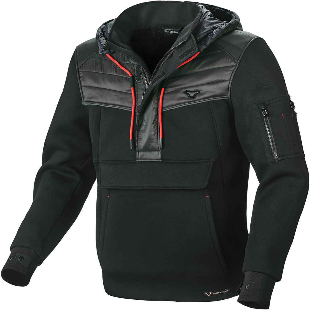 Macna Aron Motorcycle Textile Jacket black M Figure 1