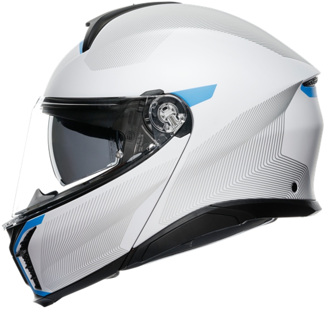 AGV Tourmodular Frequency Helm hellgrau S (55/56) Abbildung 5