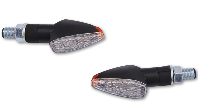 HIGHSIDER Smart Peak LED-indikator Kropp Svart / Objektiv Klar (Par), Fram & Bak Figur 4