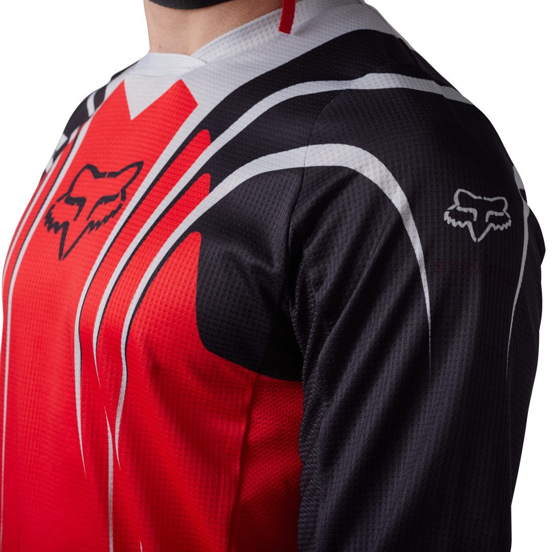FOX 180 GOAT Strafer Motocross Jersey rot XL Abbildung 3