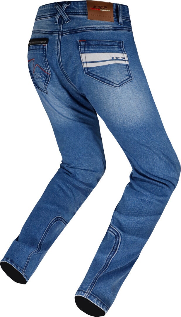 LS2 Dakota Damen Motorrad Jeans hellblau XL Abbildung 2