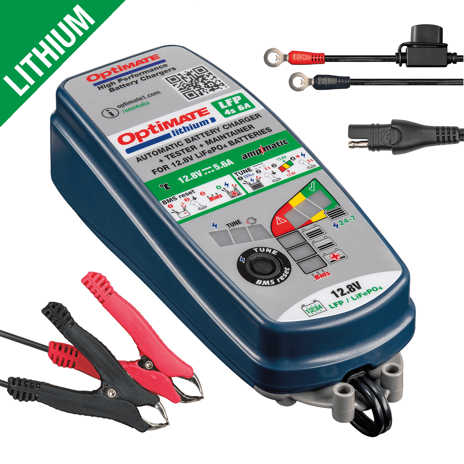 OPTIMATE Batterieladegerät Optimate Lithium 4s 6A (TM-390) Figura 1