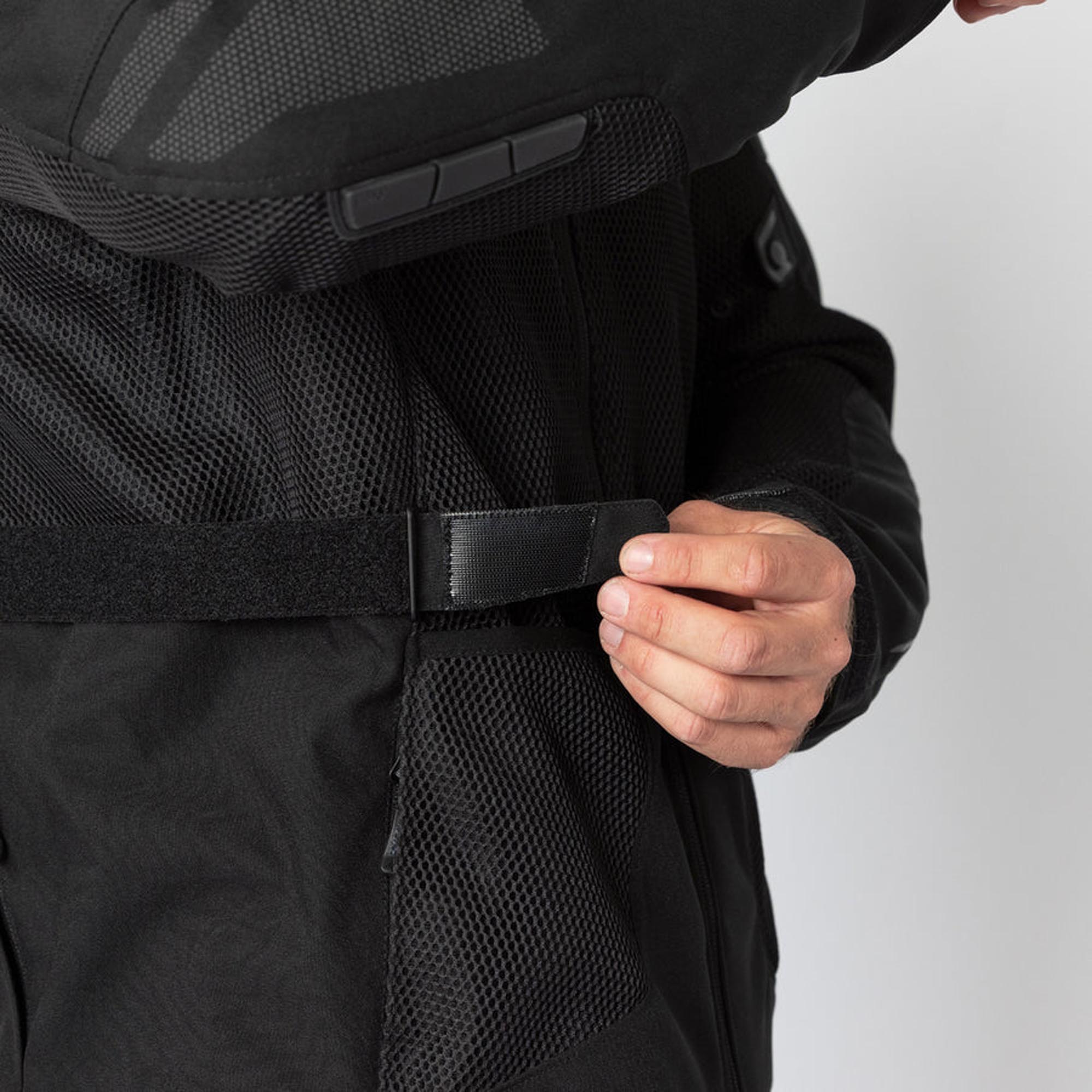 IXS Tourster-Big Air 1.0 Mesh Motorcycle Textile Jacket black 6XL Figure 9