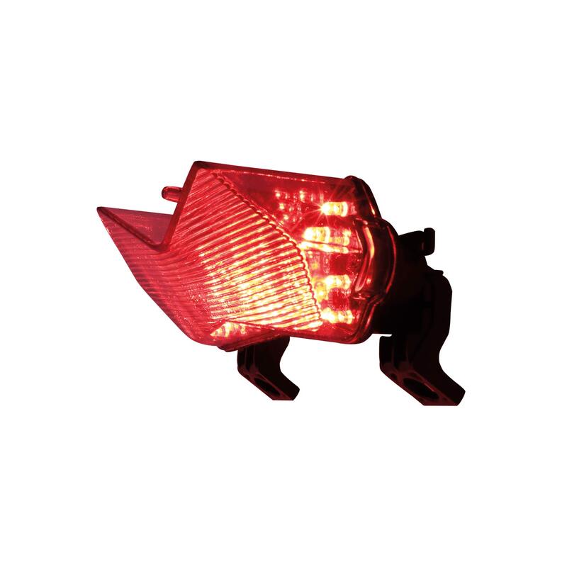 HIGHSIDER smart LED Baklykta Svart Kawasaki Style, E-godkänd (1st) Figur 1