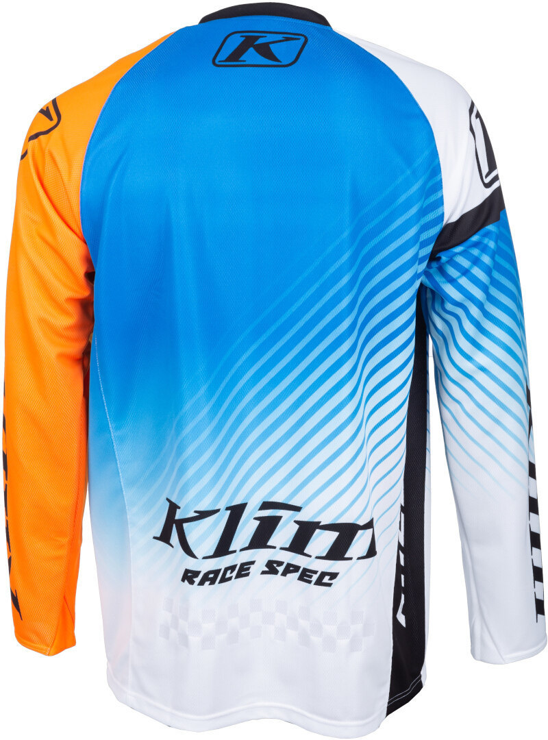 Klim Revolt Snescooter trøje sort/hvid/blå L Figur 2