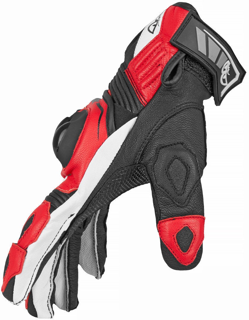 Berik Sprint Motorcycle Gloves black/red 2XL Figure 2