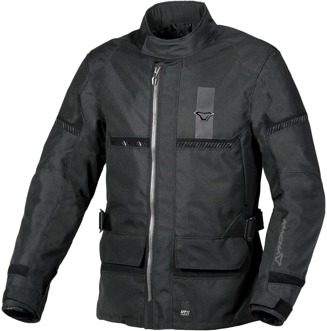 Macna Signal waterproof Motorcycle Textile Jacket black 6XL Figure 1