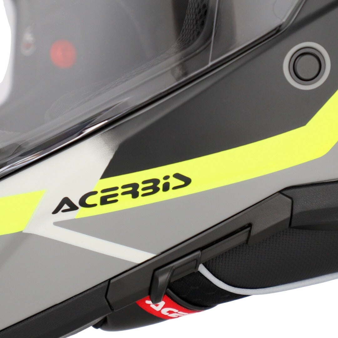 Side view of Acerbis Attack Graphic Enduro Helmet