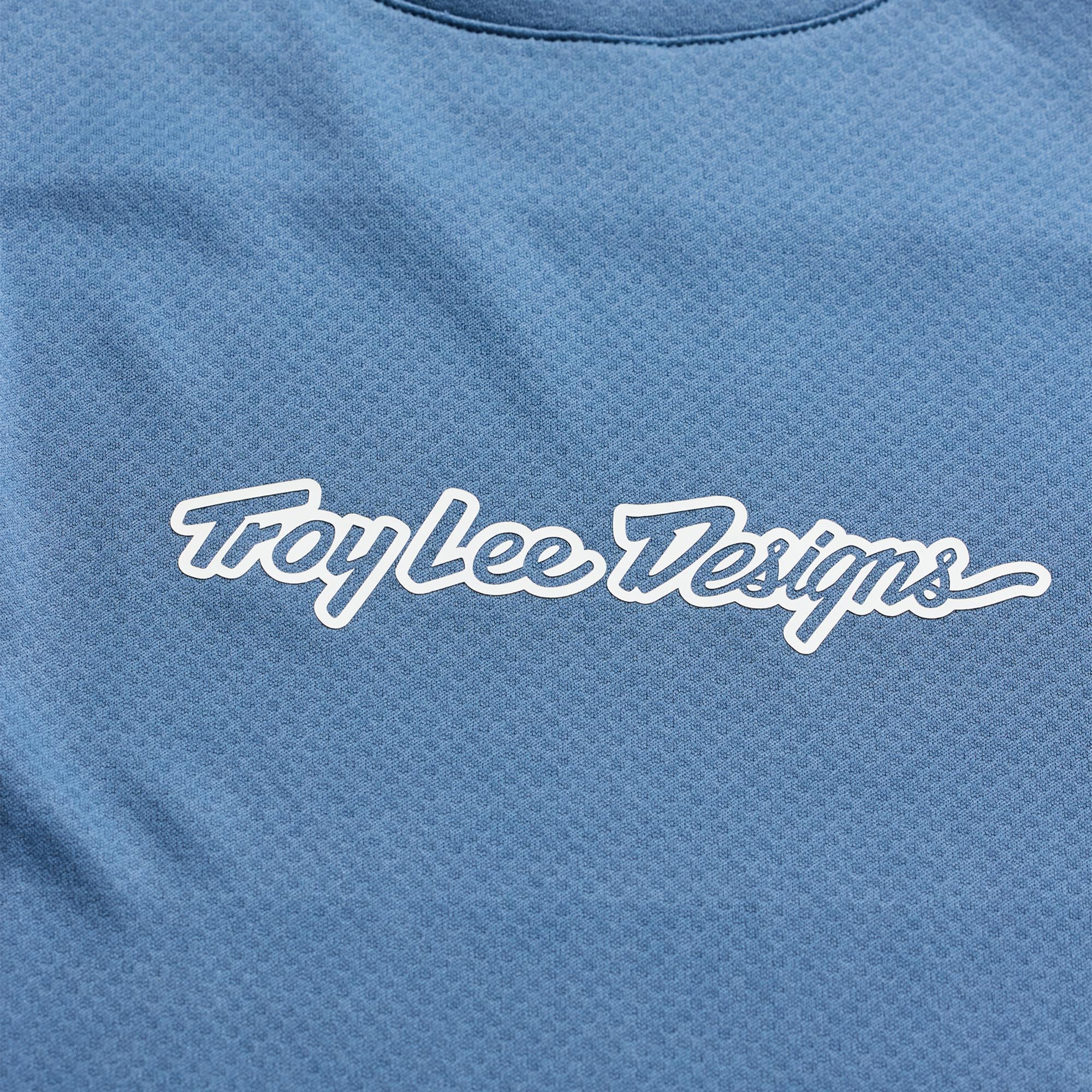Troy Lee Designs Stage Signature Bicycle Jersey blue/grey XXL Figure 6
