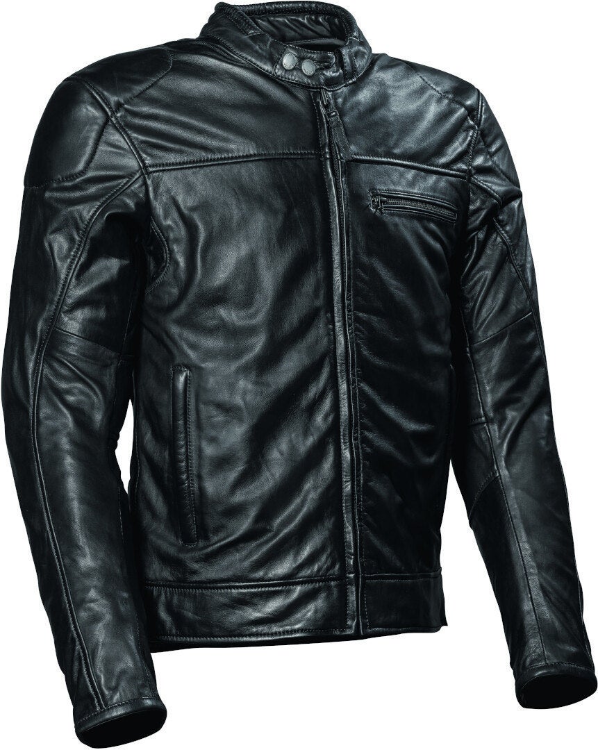 DIFI Boston Black EDT Motorrad Lederjacke Hauptartikel Abbildung 1
