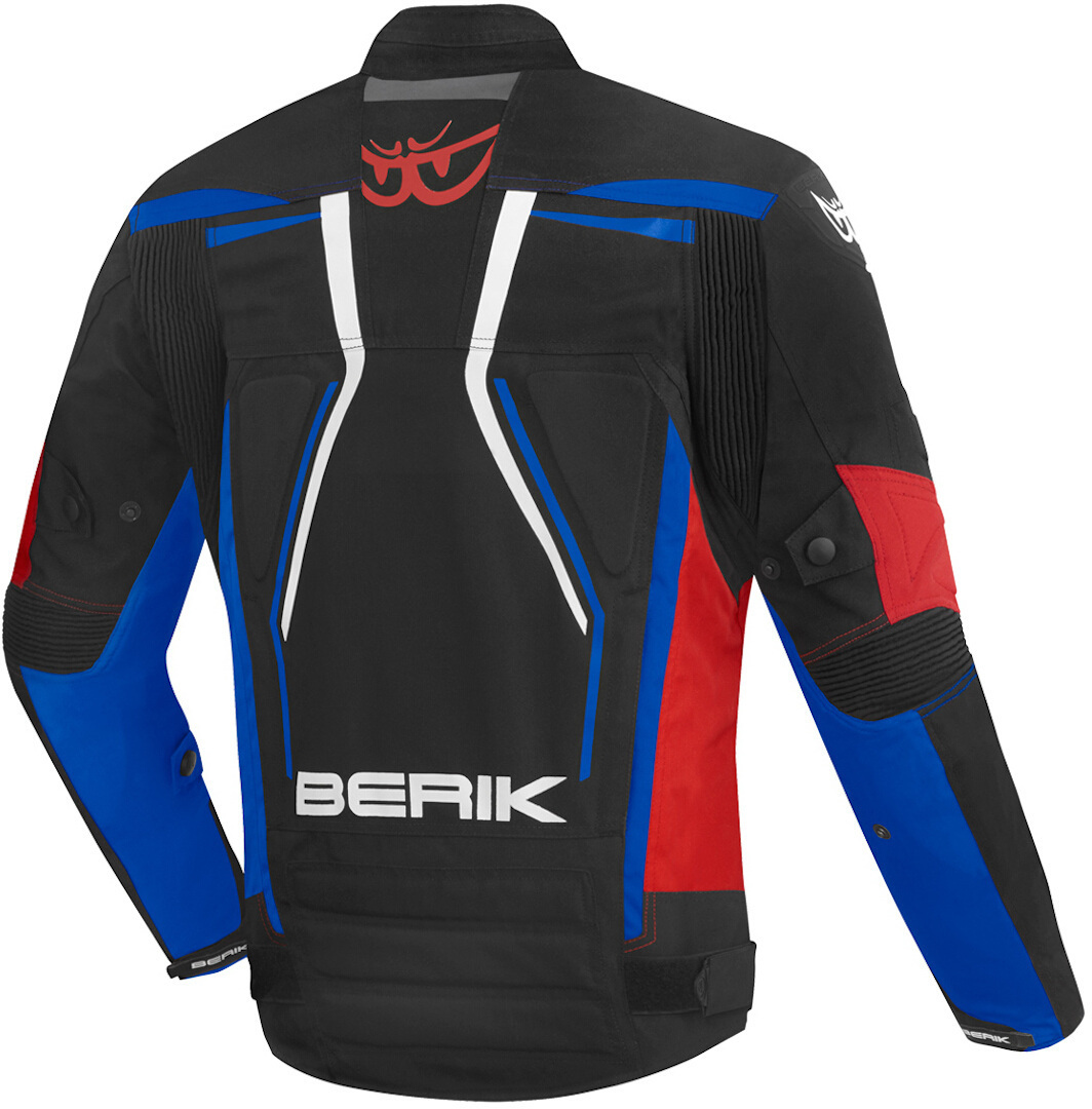 Berik Radic Evo Plus Waterproof Motorcycle Textile Jacket black/white/blue/red 60 Figure 2