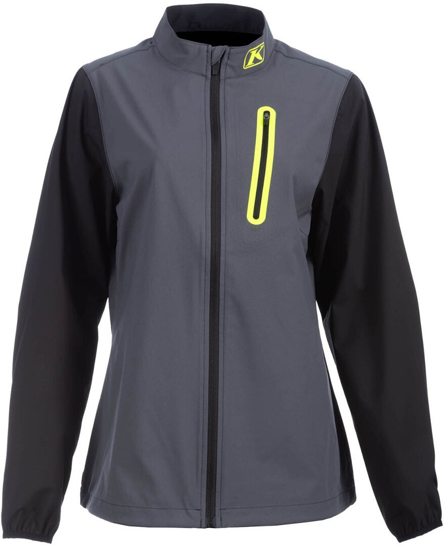 Klim Zephyr Wind Ladies Motorradtextiljacke dunkelgrau/schwarz S Abbildung 1