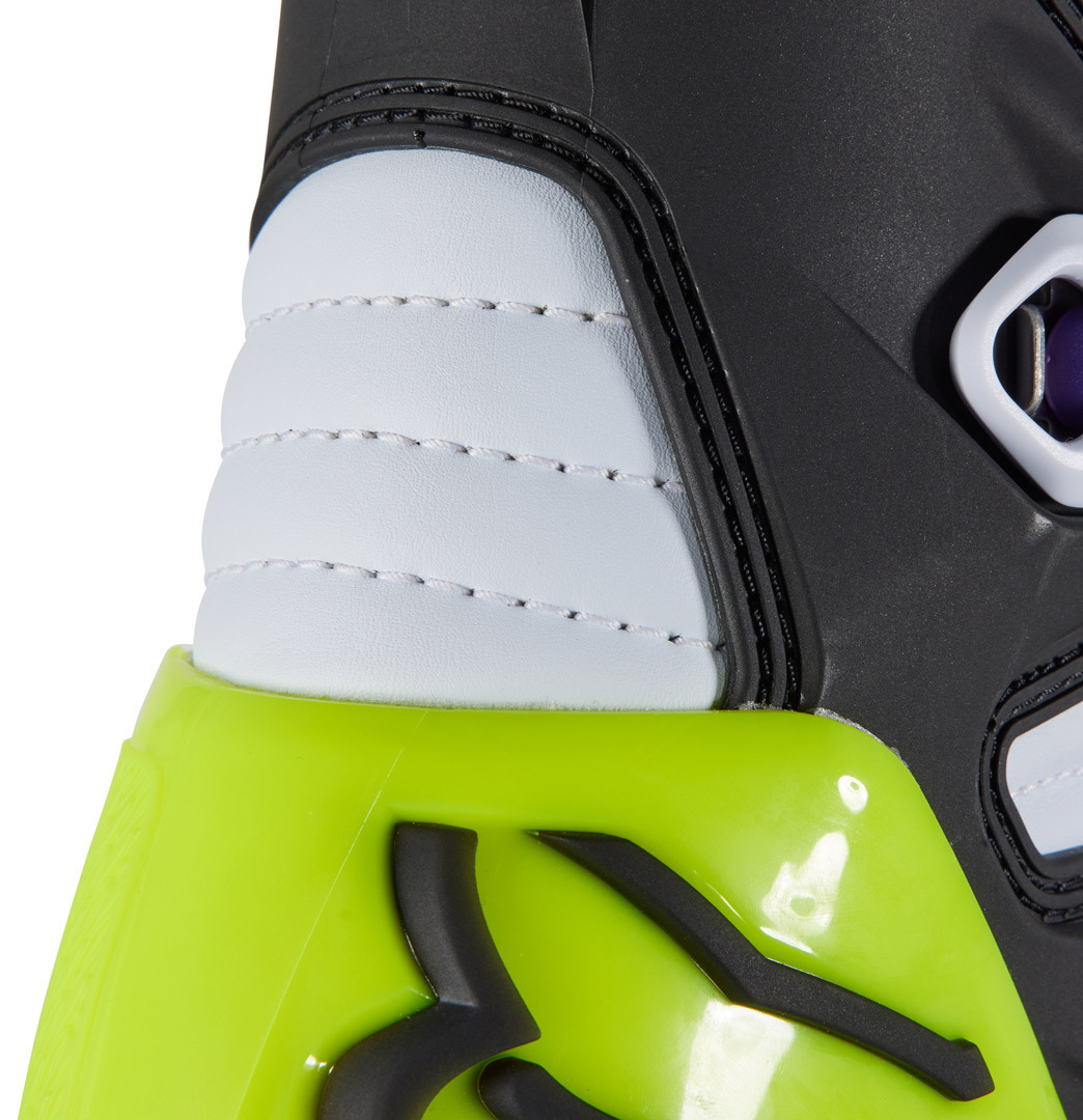FOX Comp Botas de motocross morado/amarillo/negro 8 Figura 4