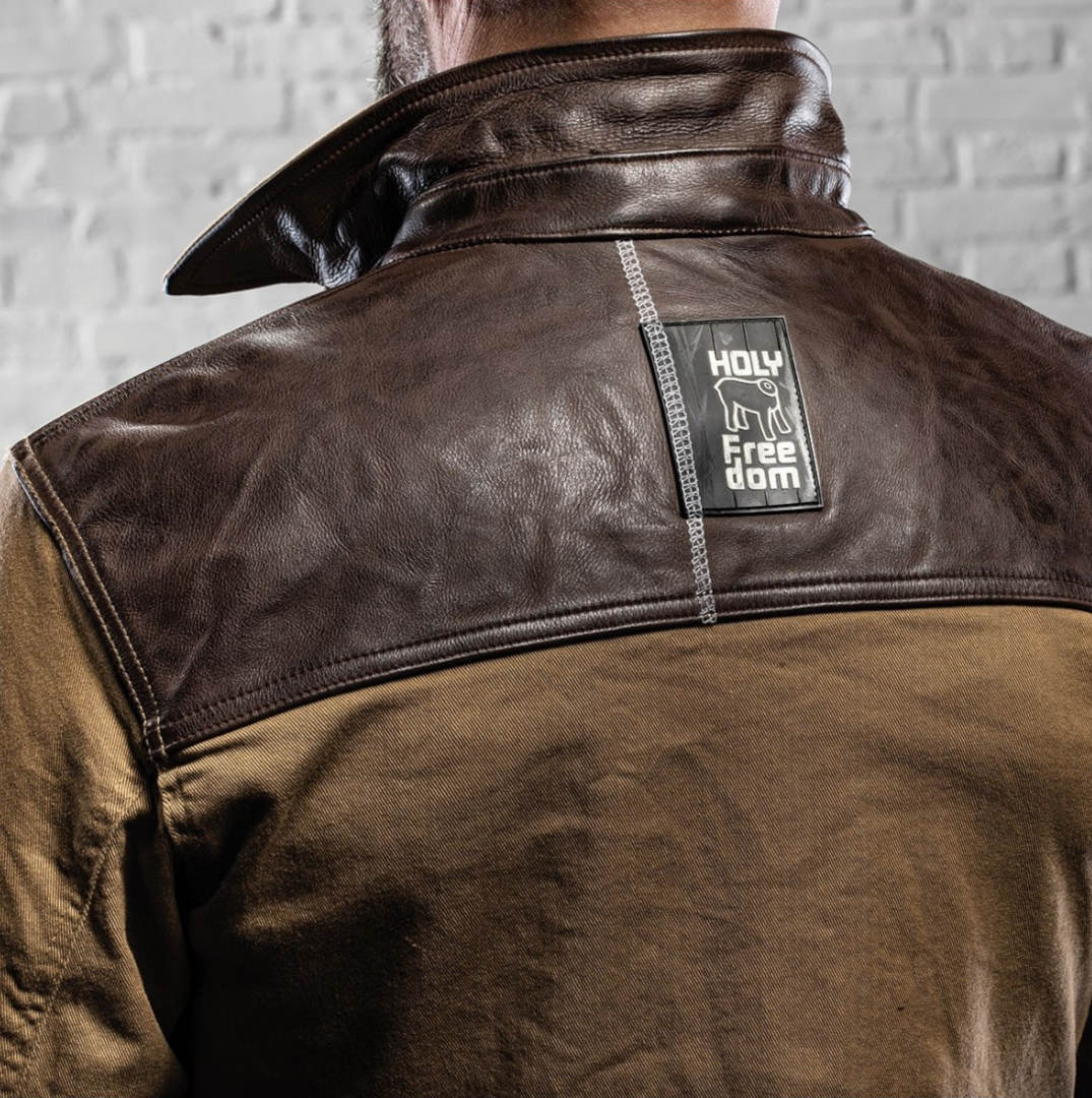 HolyFreedom Coyote Motorcycle Textile Jacket brown L Figure 15