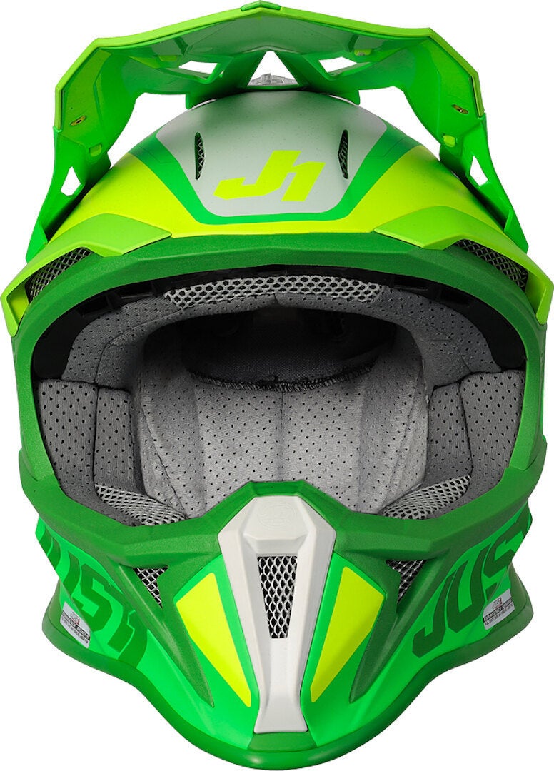 Just1 J18 Pulsar Casque Motocross Vert S (55/56) Figure 2
