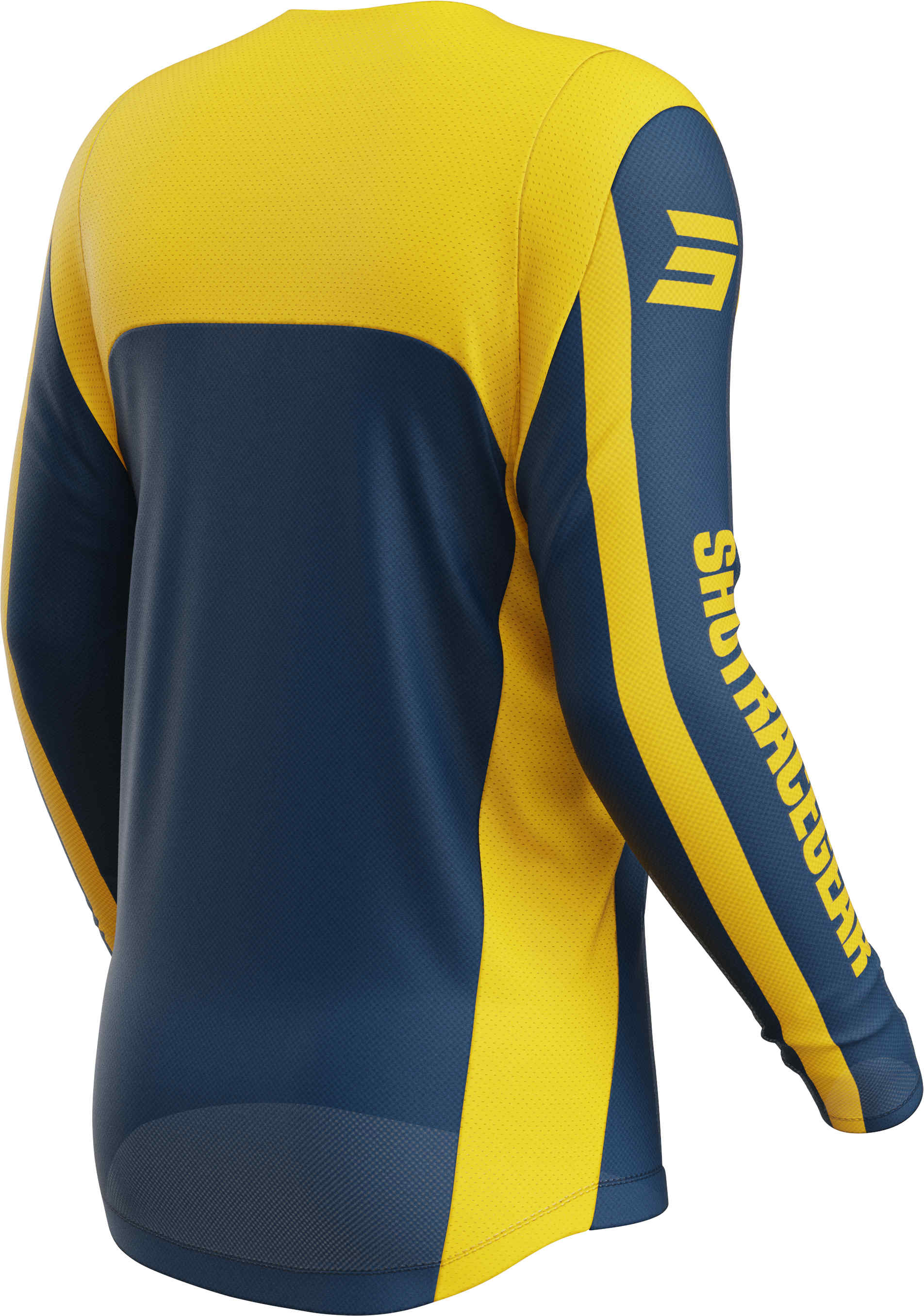 Shot Contact Mythic Motocross trøje blå/gul 3XL Figur 2