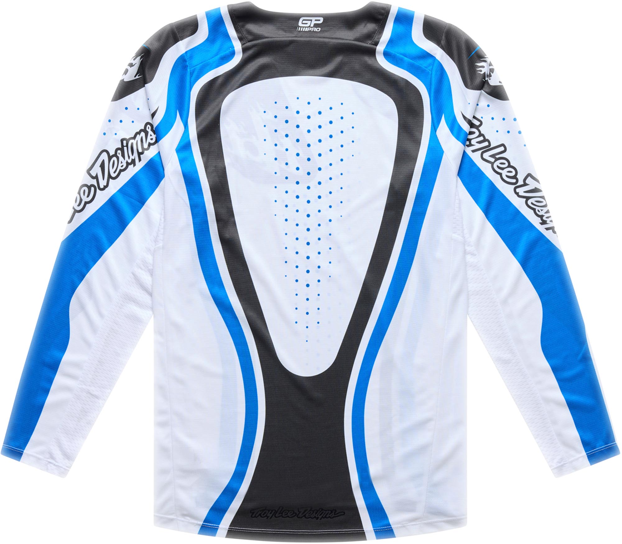 Troy Lee Designs GP Pro Roller Motocross-trui wit/blauw XL Figuur 2