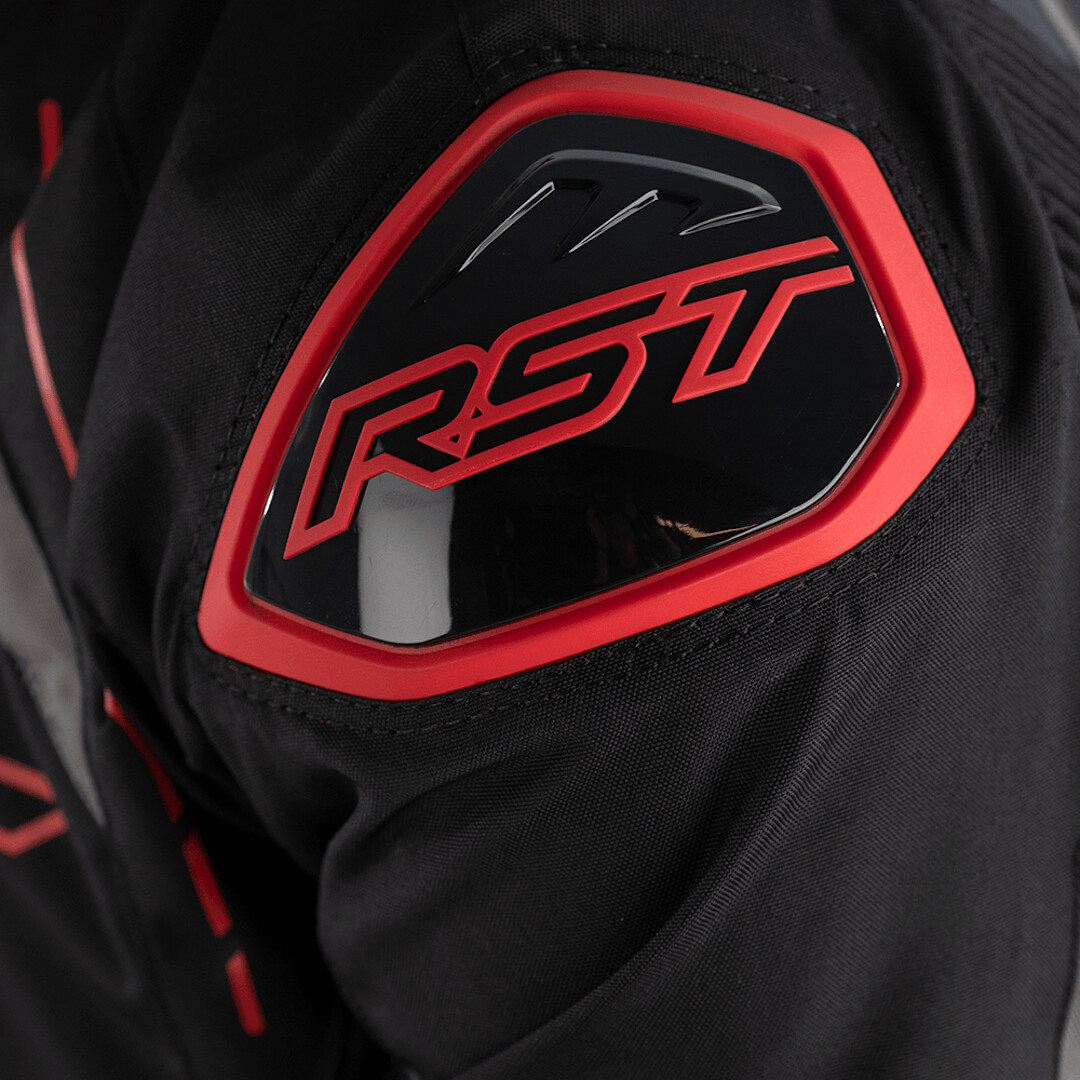 RST S-1 Motorfiets textiel jas zwart/grijs/rood M Figuur 4