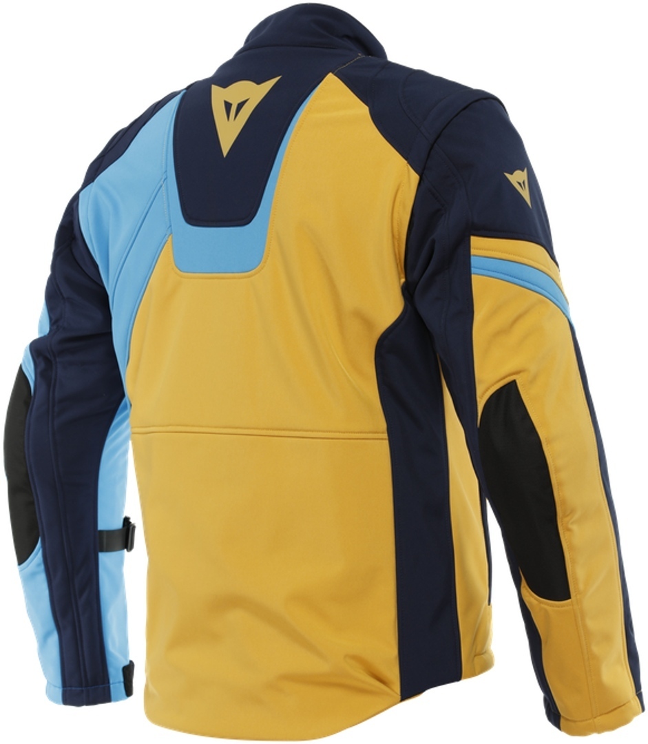 Dainese Ranch Tex Motorcycle Textile Jacket yellow/blue 60 Figure 2