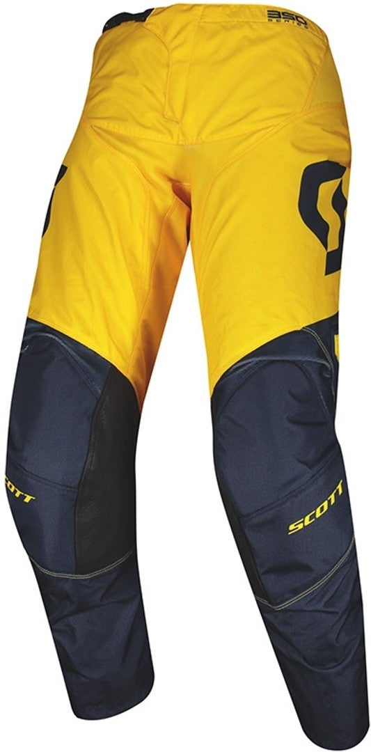 Scott 350 Track Regular Motocross bukser grå/gul 36 Figur 1