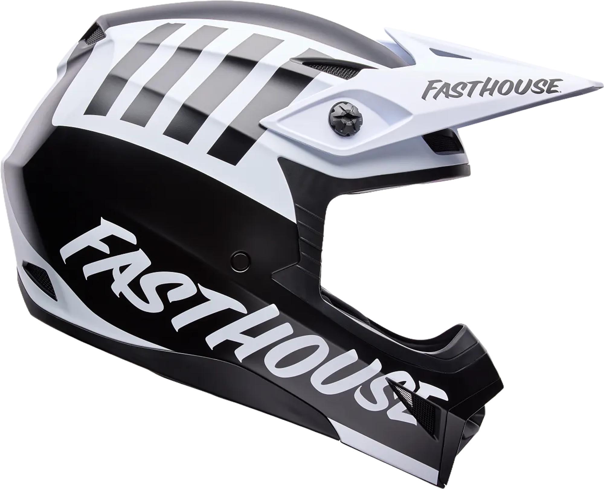 Side view of Bell MX-10 MIPS Fasthouse Motocross Helmet