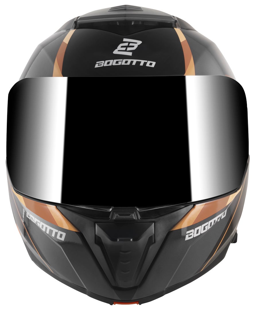 Bogotto FF404 Ezion Casque modulable Noir mat/marron S Figure 5