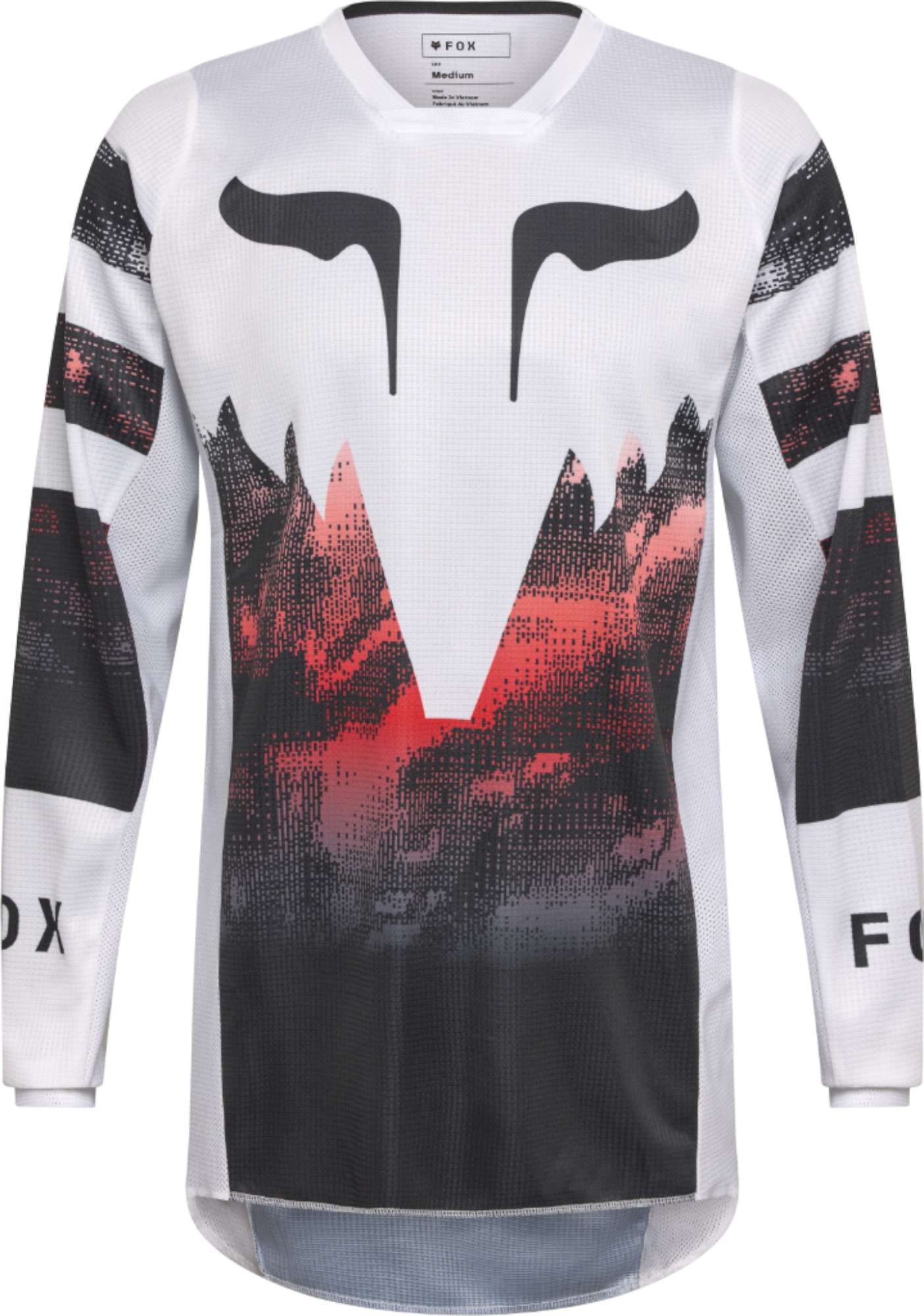 FOX 180 Kairos Maillot de motocross Blanc/Noir/Rouge 2XL Figure 1
