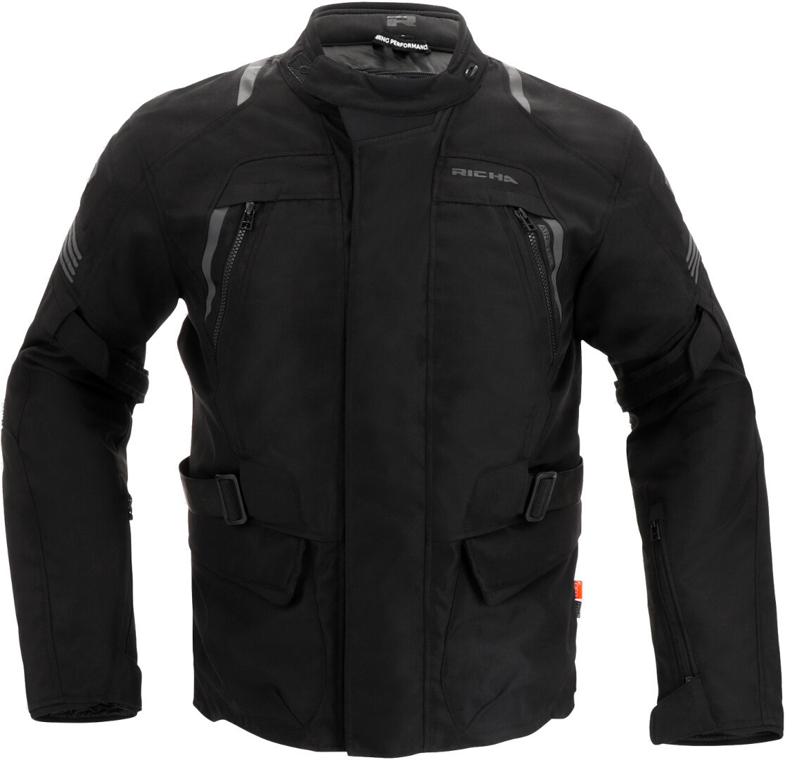 Richa Phantom 3 waterproof Motorcycle Textile Jacket black M Figure 2