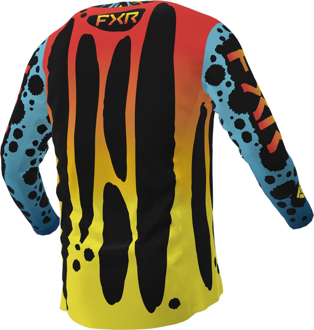 FXR Podium 2023 Maglia Motocross Giovanile nero/multicolore M Figura 2