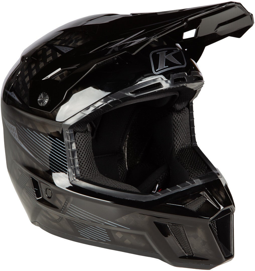 Klim F3 Carbon Pro Casco Motocross nero/carbonio S (54/55) Figura 3