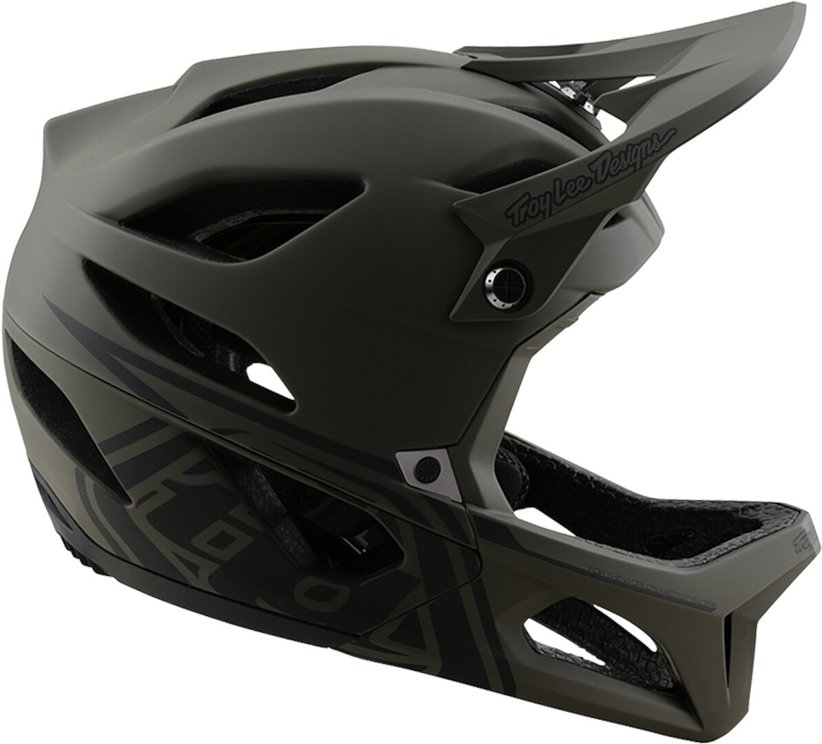 Troy Lee Designs Stage Stealth MIPS Casco Marrone opaco M/L Figura 4